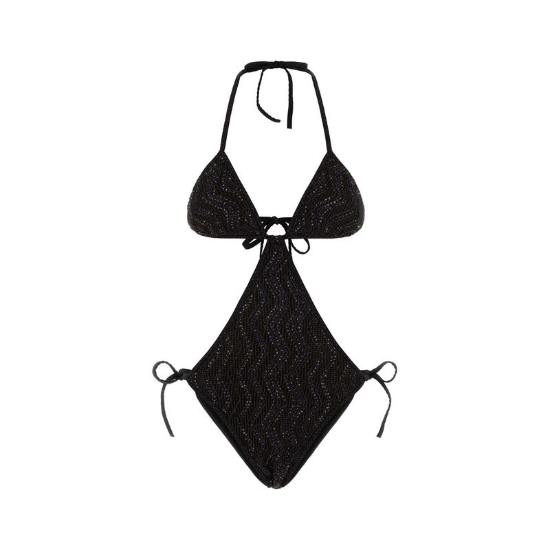 Missoni Women Embroidered Viscose Blend Trikini